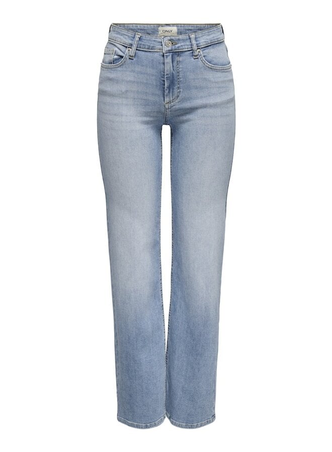 Only Straight Leg Jeans ONLBLUSH 15337794 - Light Blue Denim