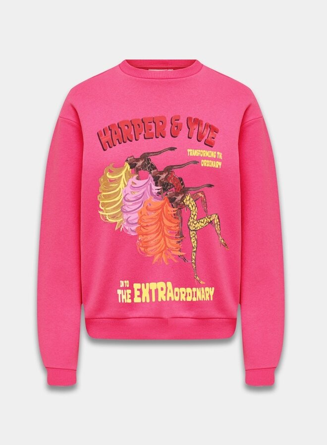 harper and yve Trui SS25Y503 - 601 Hot Pink