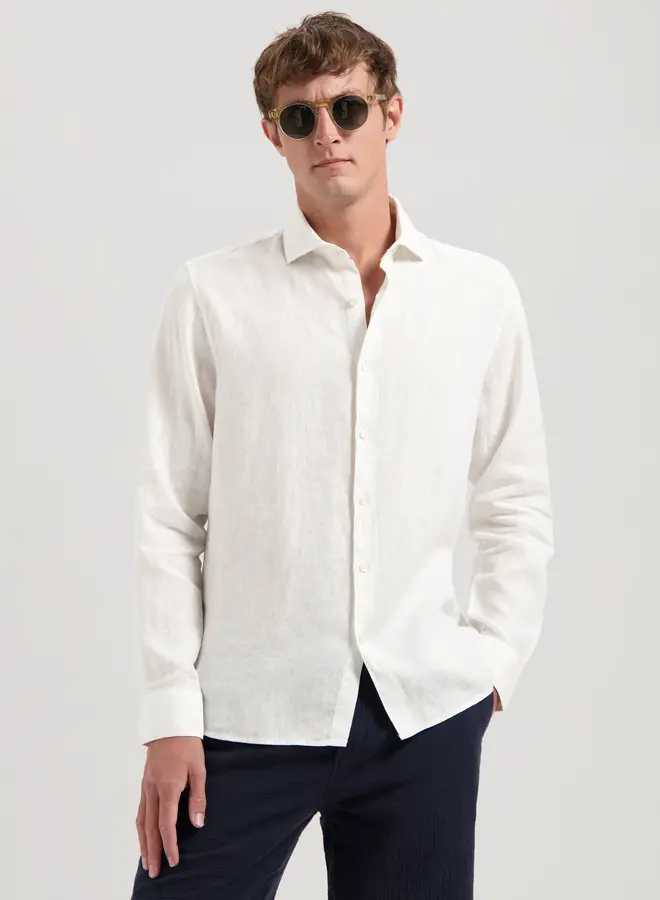 Dstrezzed Overhemd The Jagger 303710-SS25 - 100 White