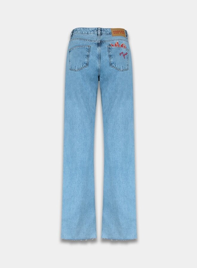 harper and yve Broek SS25R100 - 401 Light Blue