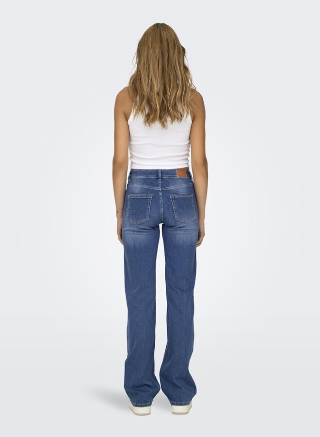 Only Straight Leg Jeans ONLBLUSH 15330787 Medium Blue Denim