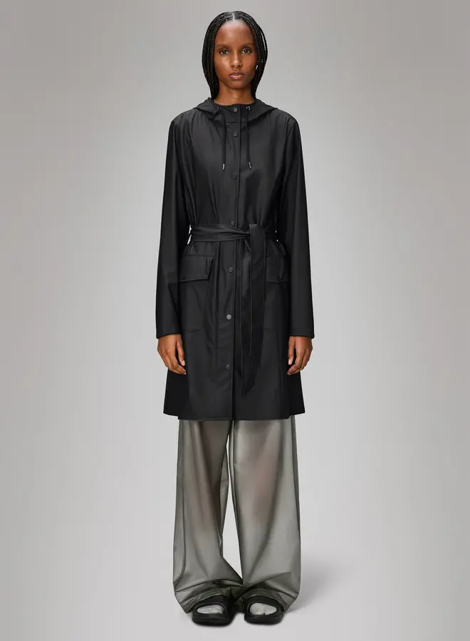Regenjas 18130 Curve Long Jacket W3 - Black