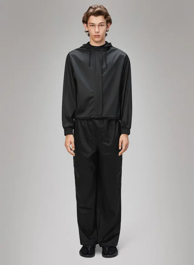 Regenjas Unisex 18040 String W Jacket W3 - Black Grain