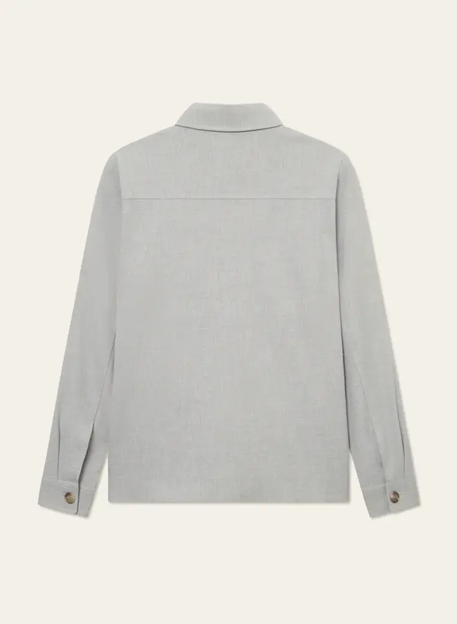 Les Deux Overshirt LDM610180 - 310310-Light Grey Melange