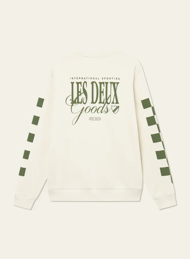 Les Deux Sweater LDM200183 - 215575-Ivory/Chive Green