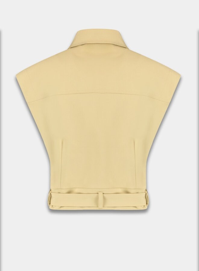 harper and yve Gilet top Katie SS25N204 - 1006 Beige