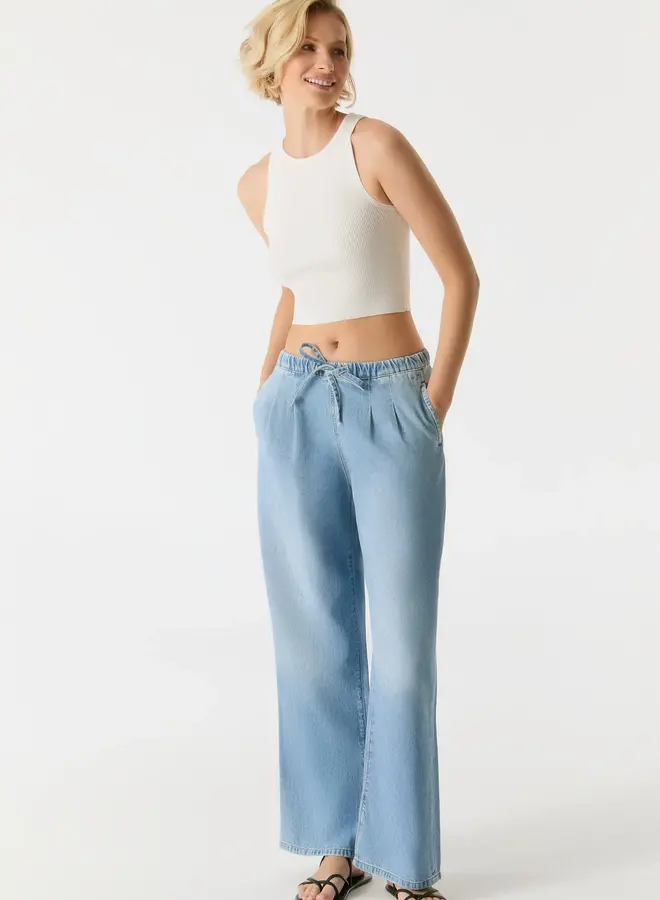 Cup of Joe Chino Jogger Ellen Light Blue - Light Blue