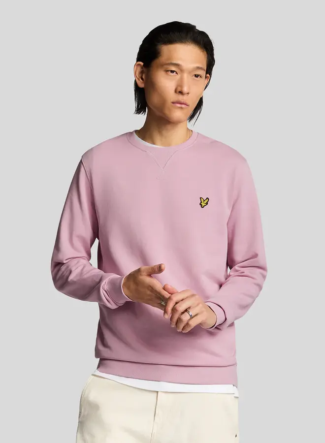 Lyle&Scott Crewneck Trui ML424VOG - X574 Pink Light