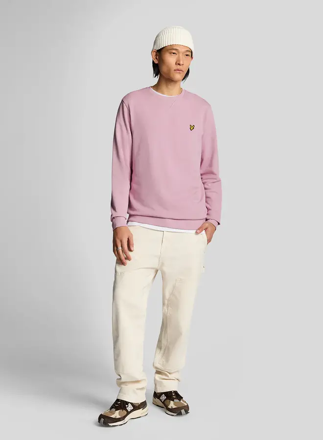 Lyle&Scott Crewneck Trui ML424VOG - X574 Pink Light