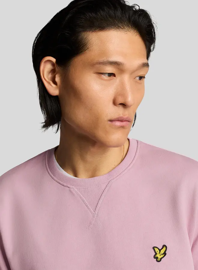Lyle&Scott Crewneck Trui ML424VOG - X574 Pink Light