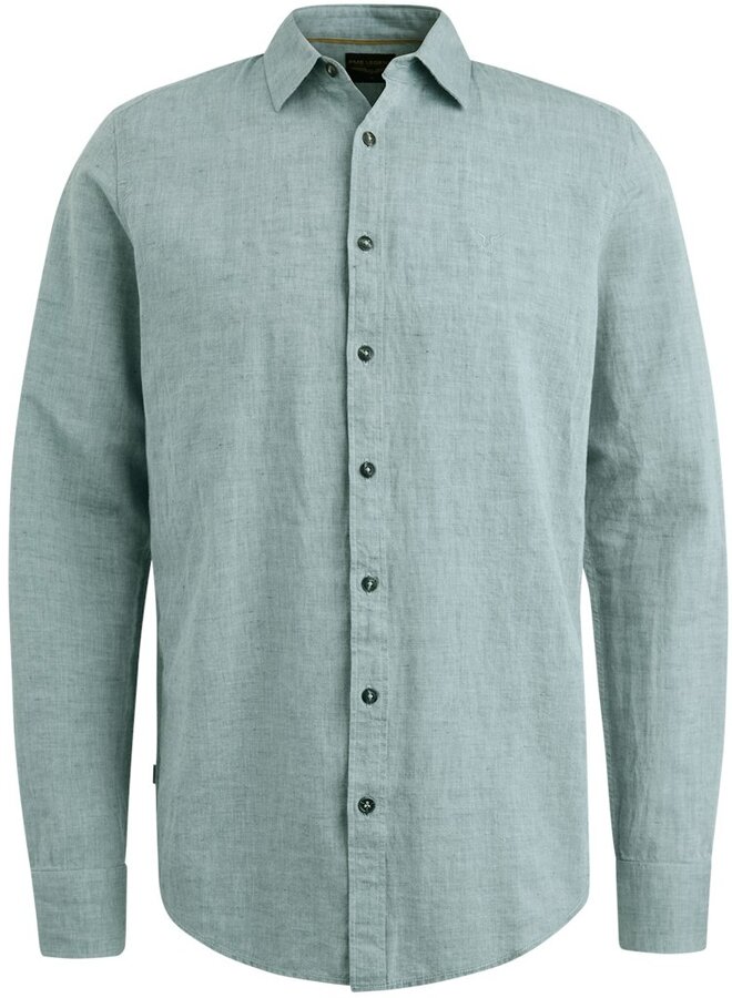 PME Legend Overhemd Ctn/linen 2 tone Owen PSI2503224 - 6072 Piquant Gre