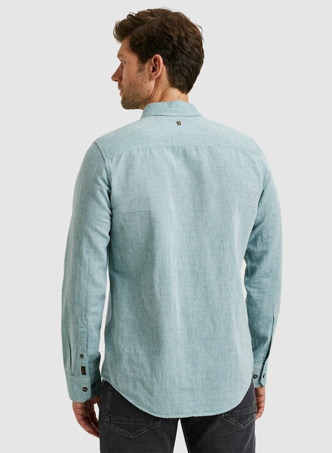 PME Legend Overhemd Ctn/linen 2 tone Owen PSI2503224 - 6072 Piquant Gre