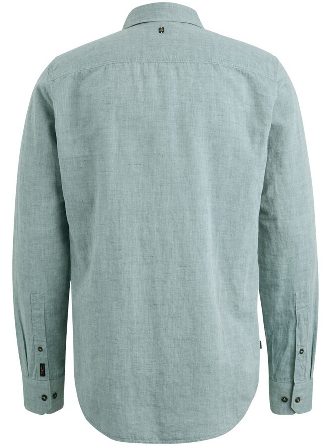 PME Legend Overhemd Ctn/linen 2 tone Owen PSI2503224 - 6072 Piquant Gre