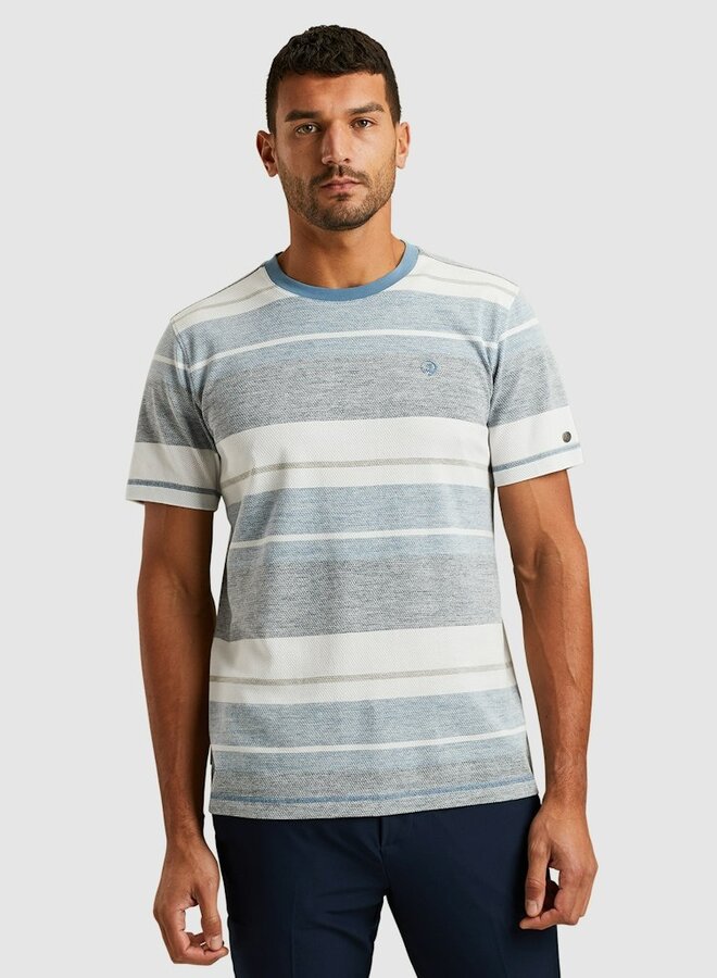 T-shirt regular fit popcorn stripe CTSS2503567 - 5134 Provincial