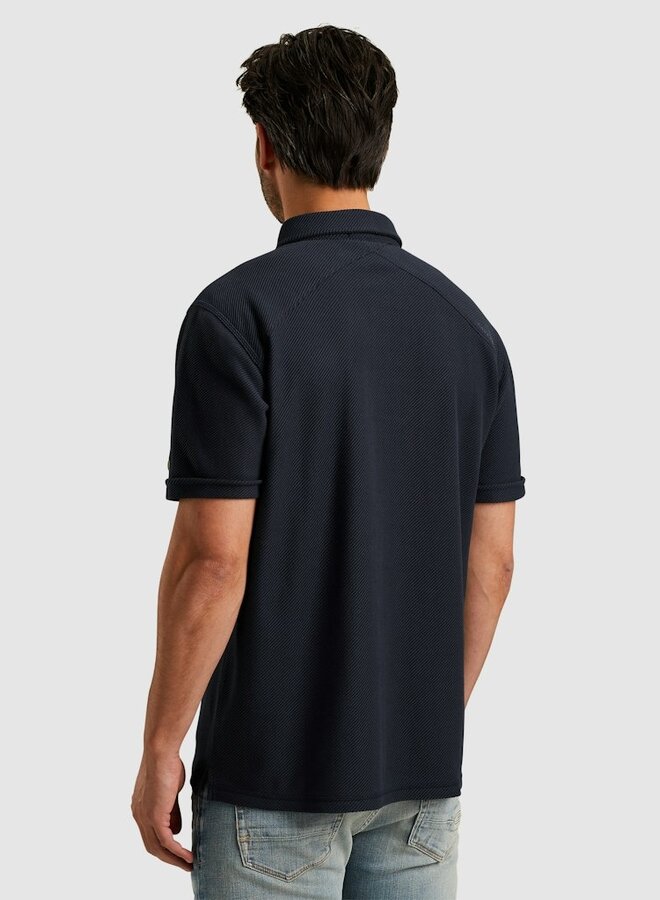 CAST IRON Polo regular fit twill CPSS2503878 - 5287 Dark Sapphi