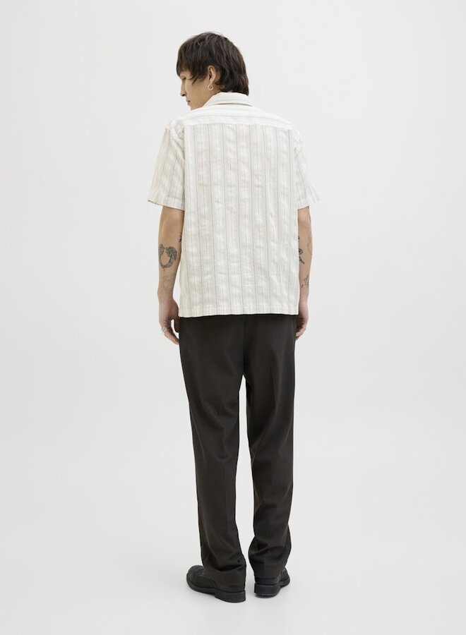 Jack & Jones Overhemd Korte Mouw JPRBLUWILLIAM  12274950 - Whitecap Gray