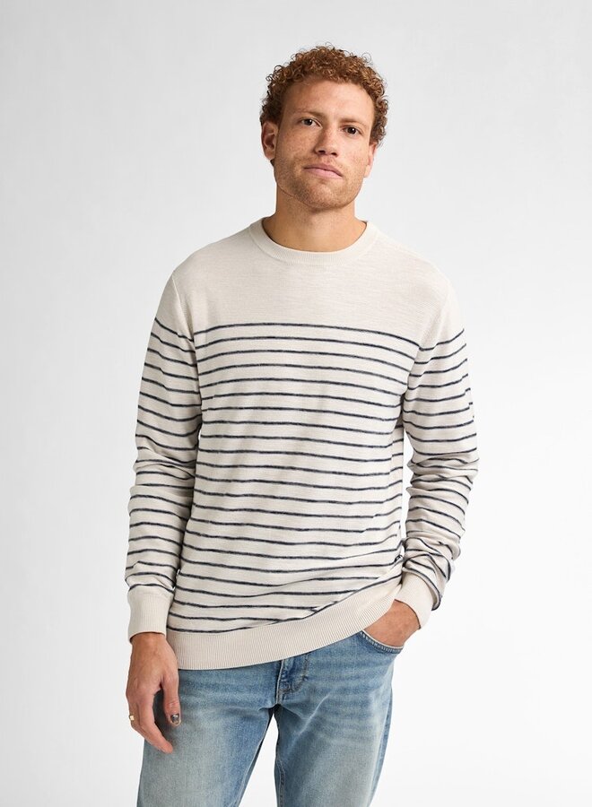 Trui Crewneck M-1050-KWR201 - 0112 Seashell
