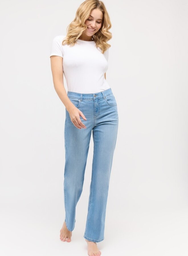 Angels Jeanswear Wide Leg Jeans Lara 332 290032 - 3458 Light Blue Used