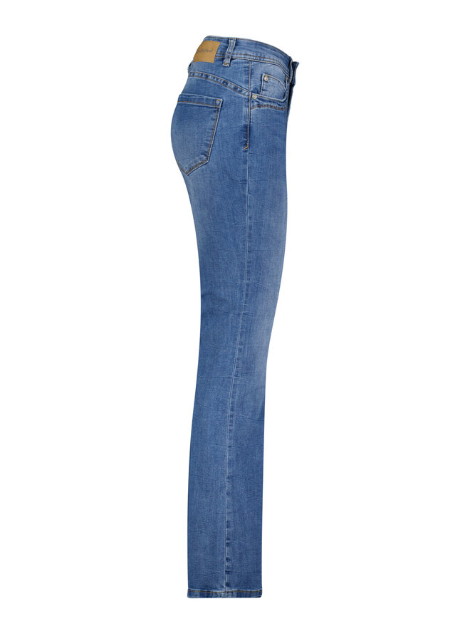Red Button Flared Jeans Babette SRB4008 - Stone Used