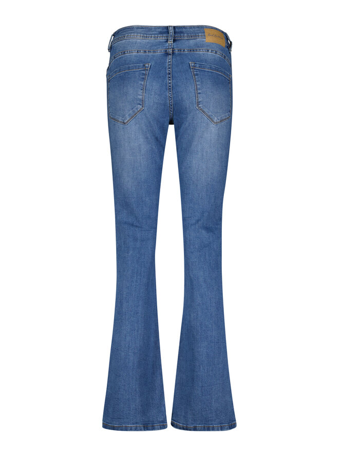 Red Button Flared Jeans Babette SRB4008 - Stone Used