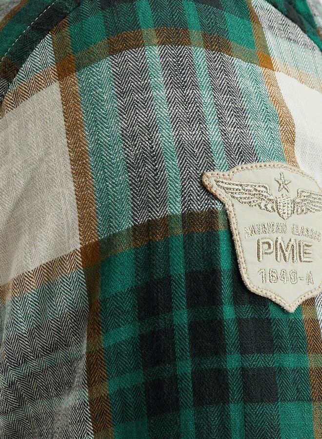 PME Legend Overhemd Met Korte Mouw PSIS2503234 - 6072 Piquant Green