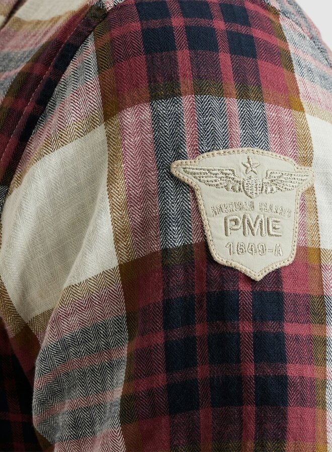 PME Legend Overhemd Met Korte Mouw PSIS2503234 - 4021 Dry Rose