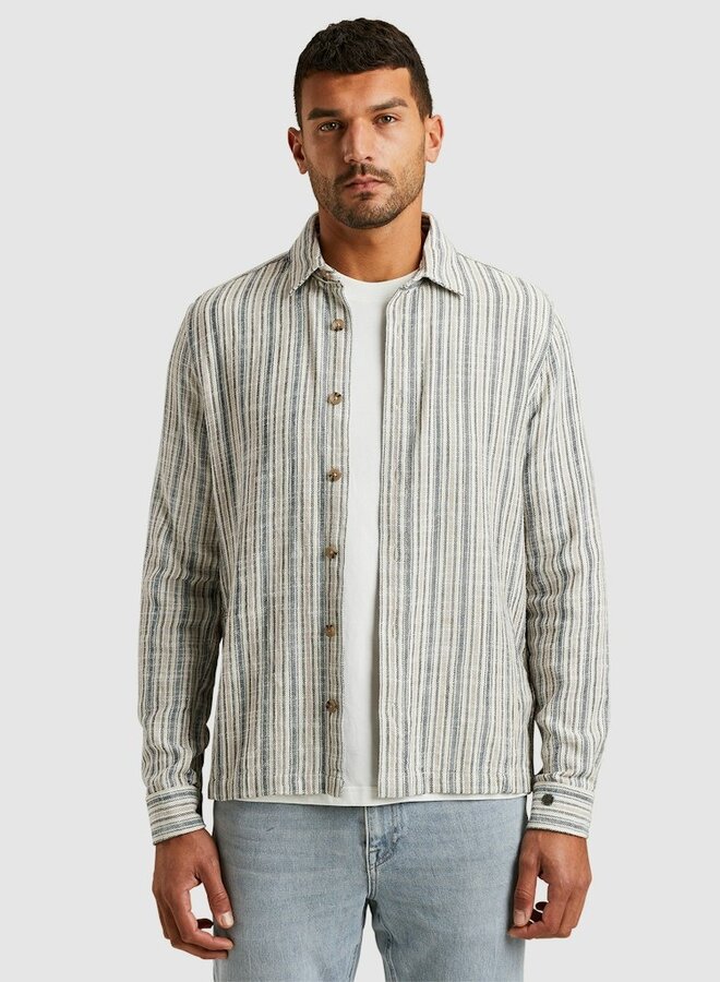 Overhemd Slub Twill Stripe CSI2503227 - 7146 Crockery