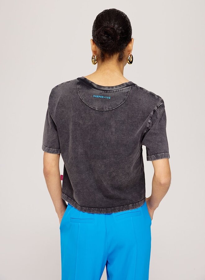 harper and yve T-shirt Hotstuff SS25Y305 - 212 Off-Black