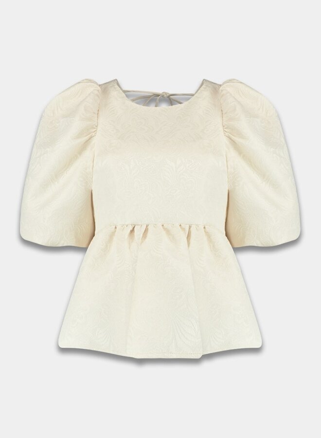 harper and yve Top Vivian SS25P607 - 101 Ecru