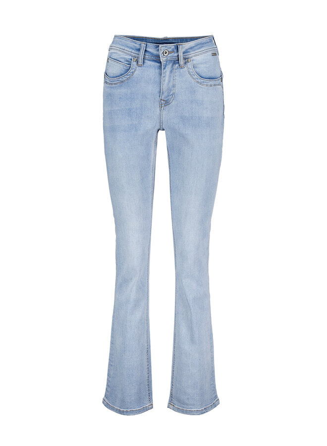 Red Button Flared Jeans Babette SRB4426 - Bleach