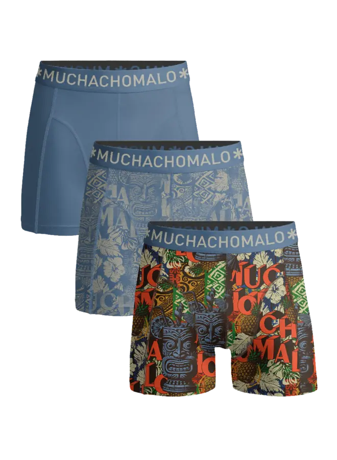 Boxershorts U-TIKI1010-01 - Print/Print/Blue