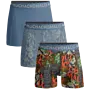 Muchachomalo Boxershorts U-TIKI1010-01 - Print/Print/Blue