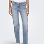 Only Straight Leg Jeans ONLBLUSH 15337794 - Light Blue Denim