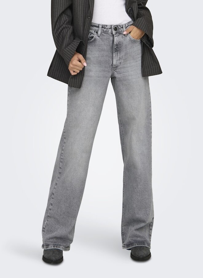 Only Wide Leg Jeans Juicy 15334821 - Medium Grey Denim