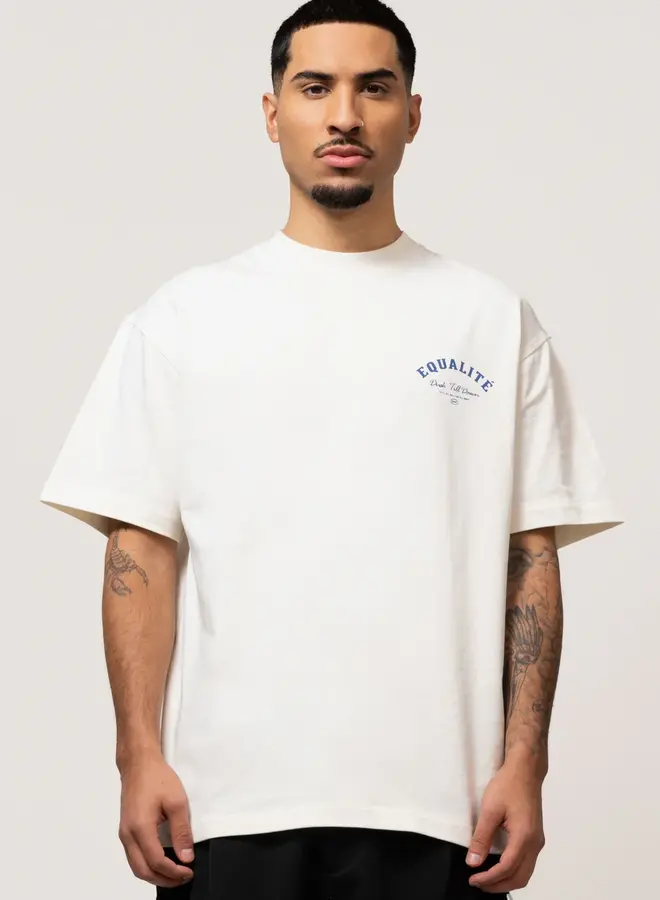 Equalite T-shirt ESTEL EQ.25.2.6.11.110 Tee - 110 Off White