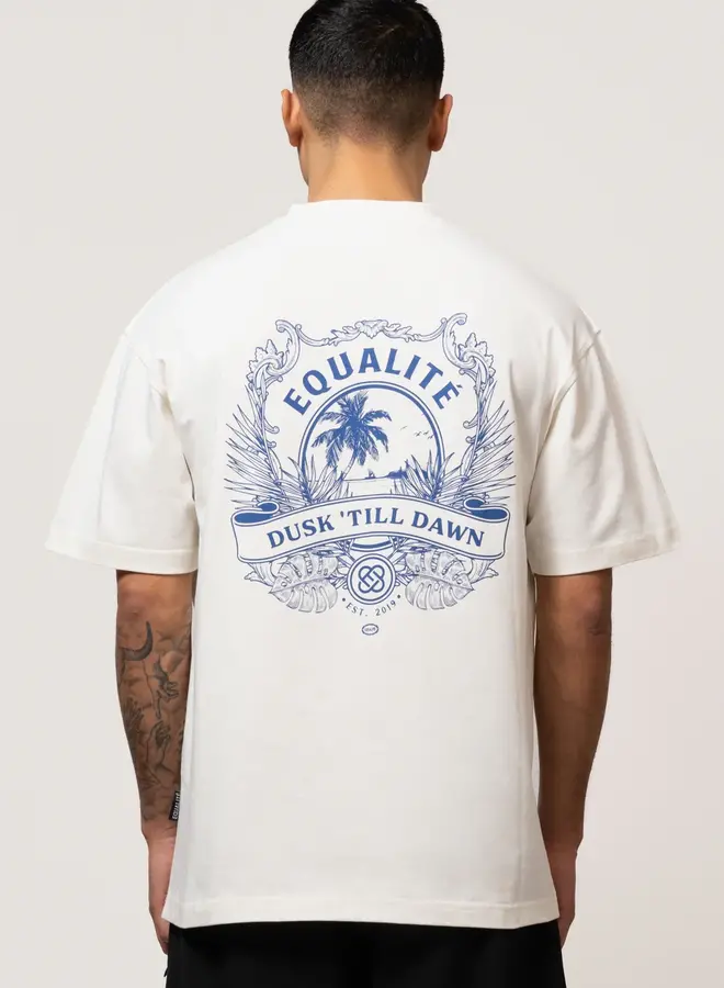 Equalite T-shirt ESTEL EQ.25.2.6.11.110 Tee - 110 Off White