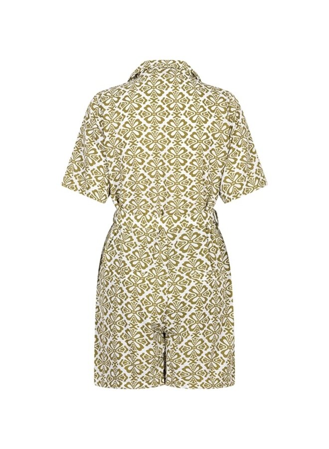 Lofty Manner  Playsuit Franceska QC25 -472 Green Elemen