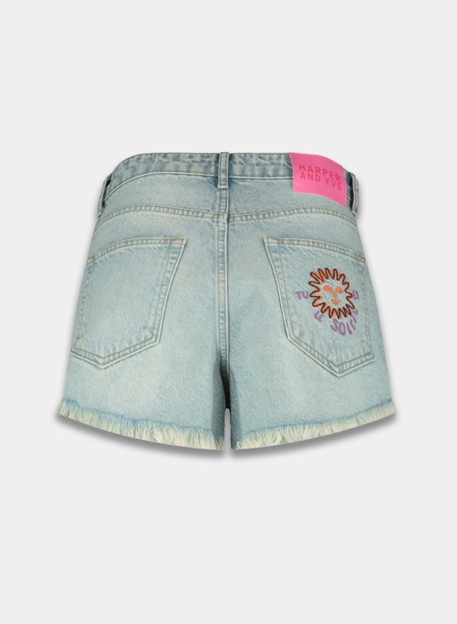 Harper and Yve Short Yve HS25R103 - 401 Light Blue