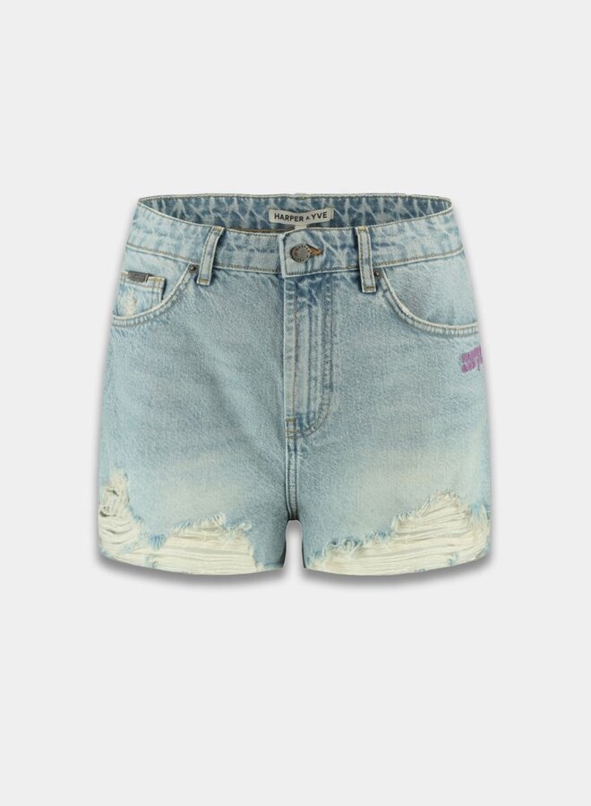 Harper and Yve Short Yve HS25R103 - 401 Light Blue