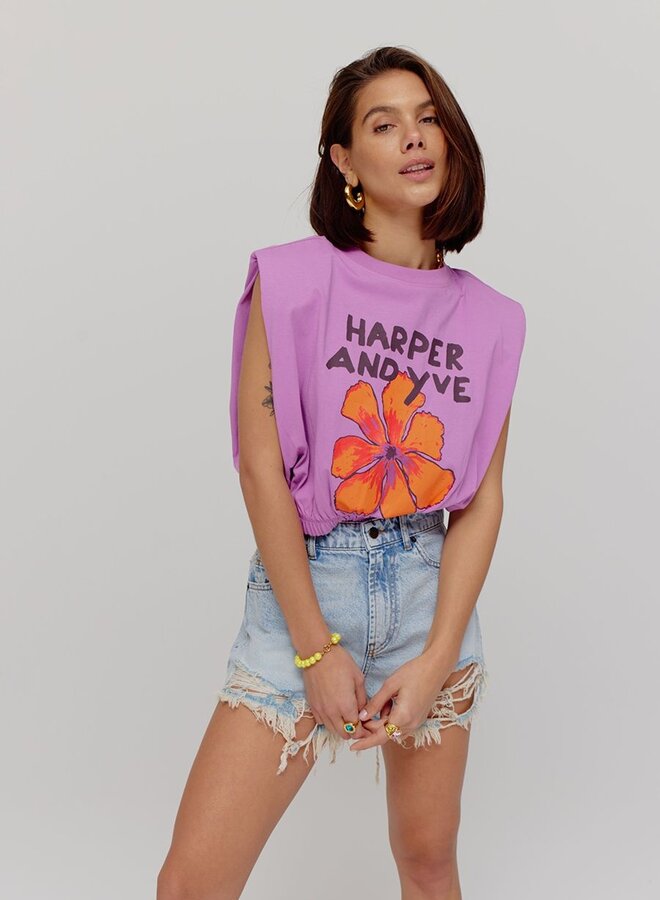 Harper and Yve Top Muscle HS25Y304 - 902 Li La Love