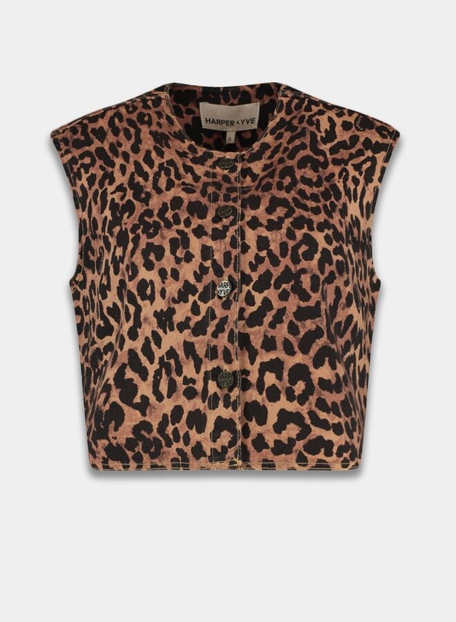 Harper and Yve Gilet Gilly HS25R200 - 1101 Lexie Leopard
