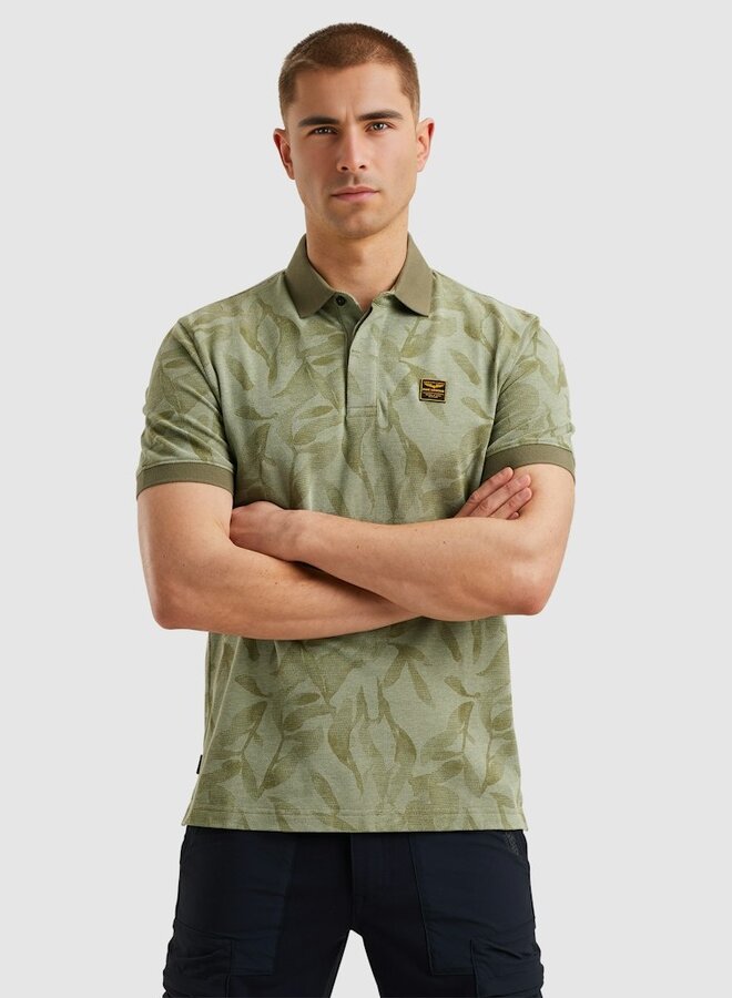 Polo pique PPSS2504851 - 6258 Quiet Green