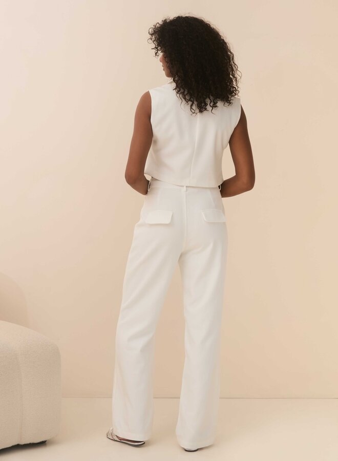 Lofty Manner  Gilet Dialla QD41.1 - Gilet Dialla - 100 White