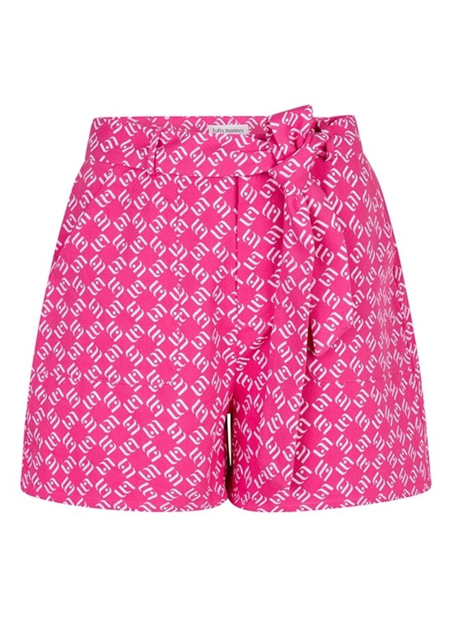 Lofty Manner QD34 - Short Mosi - 317 Pink Denim