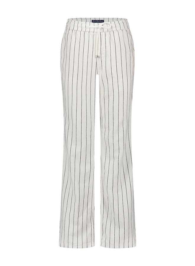 Red Button Broek Linnen Colette Stripe SRB4441 - 35 Navy