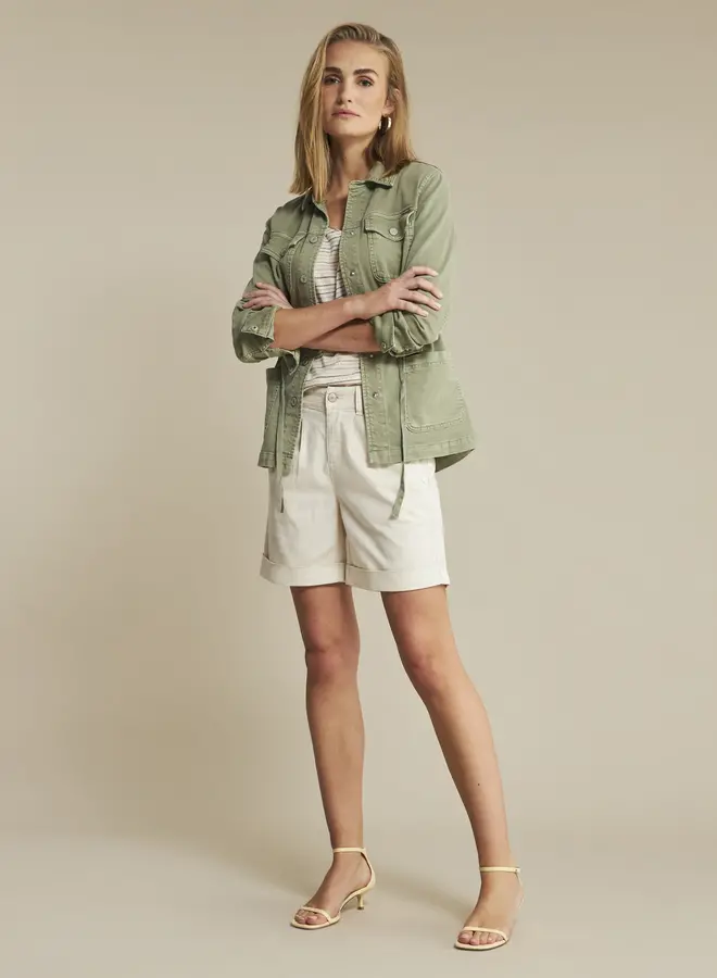 Red Button Short Cleo Linnen SRB4572 - 278 Pearl