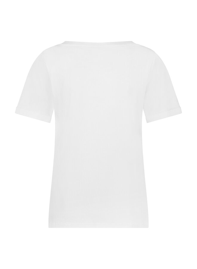 Red Button T-shirt Temmy Logo SRB4559 - 377 Dark Sand