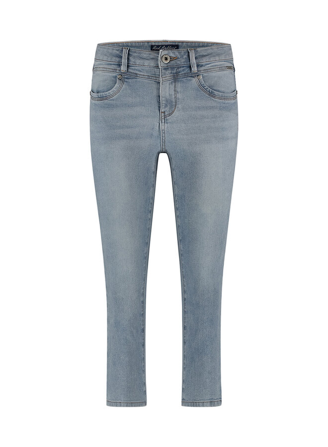 Red Button Capri Jeans Suze SRB4557A - 108 Bleach
