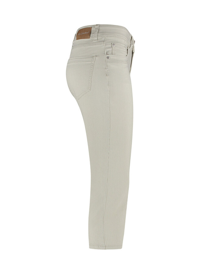 Red Button Capri Broek Suze Stripe SRB4419 - 46 Sand