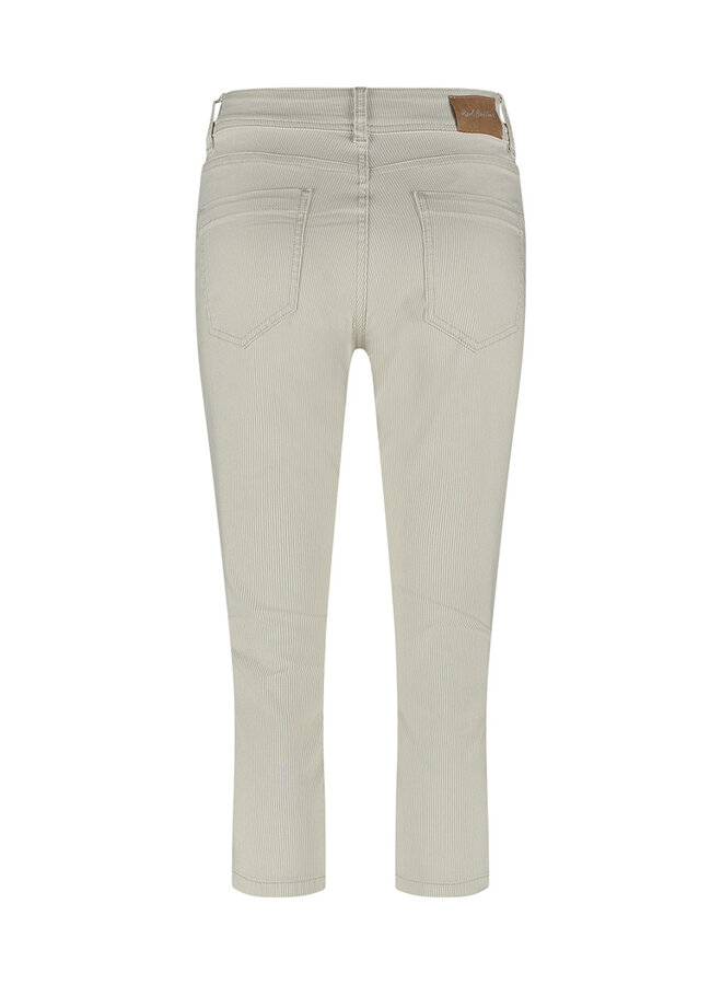 Red Button Capri Broek Suze Stripe SRB4419 - 46 Sand